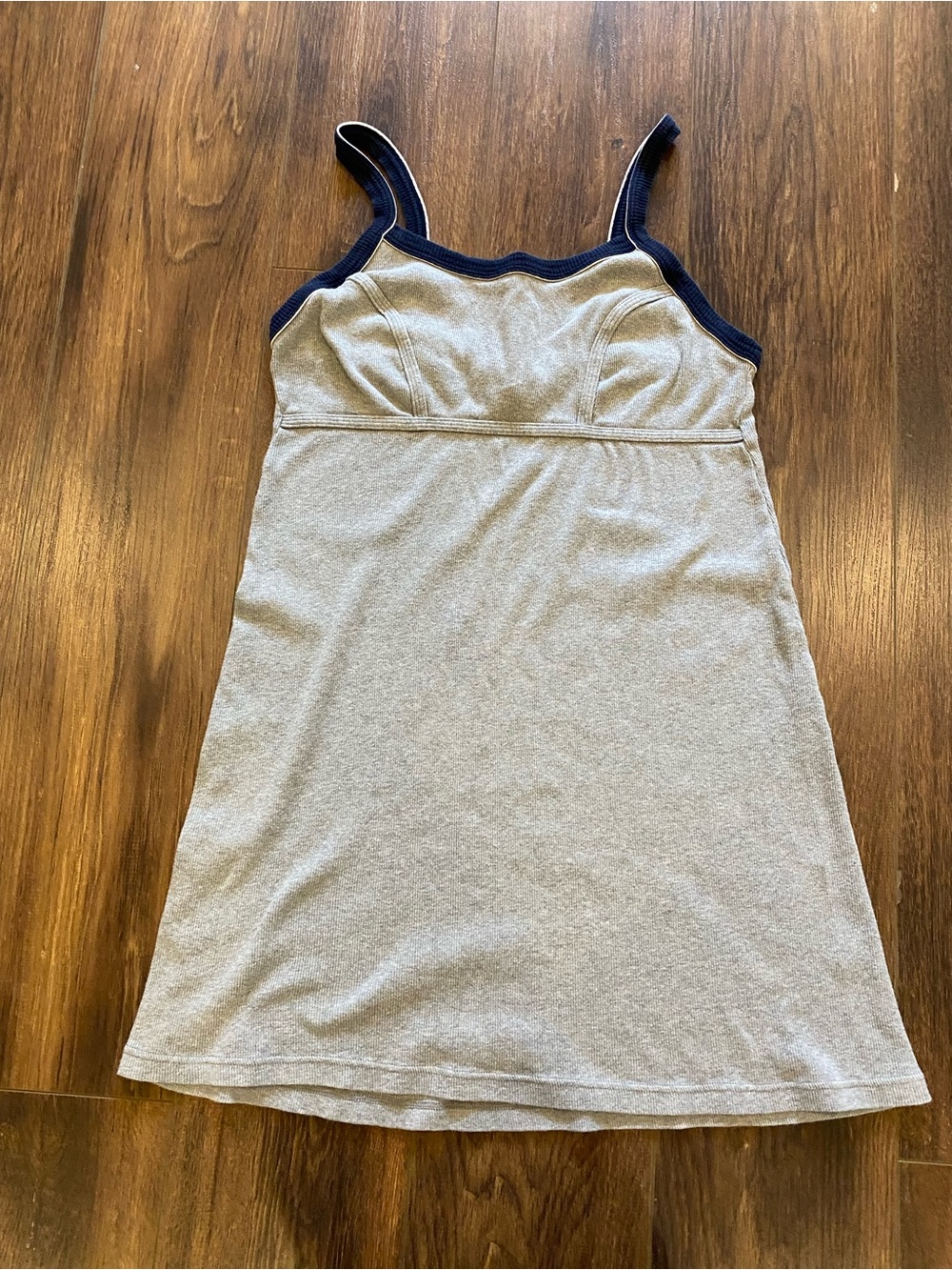 Ralph Lauren cotton mini dress ribbed sleeveless